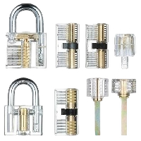 Lock picking practice set